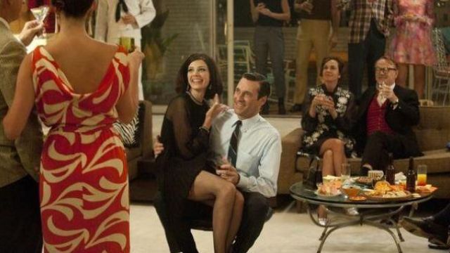 The coffee table Maison Jansen in Mad Men