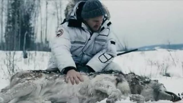 The Parka Canada Goose Of Liam Neeson In The Territory Of The Wolves