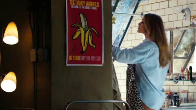 Le poster de The Dandy Warhols dans Transformers 3