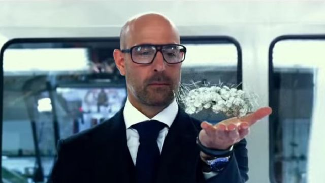 Eyeglasses Mykita Mylon Pantara Joshua Joyce (Stanley Tucci) in Transformers : age of extinction