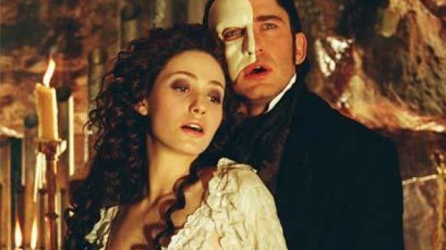 The mask of The Phantom (Gerard Butler) in the Phantom of The Opera