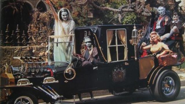The car from The Munsters