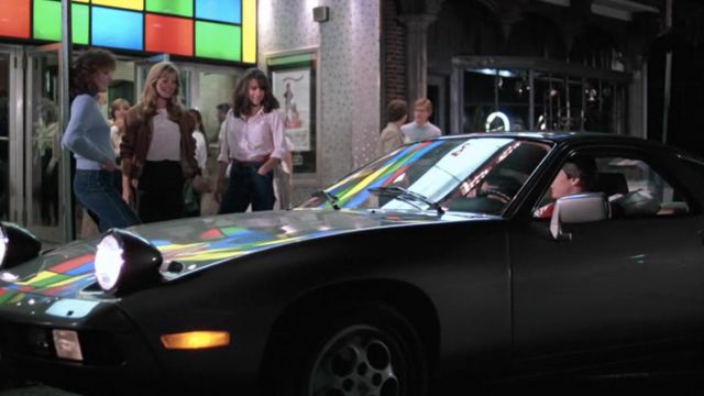 La Porsche 928 de Joel Goodson (Tom Cruise) dans Risky Business