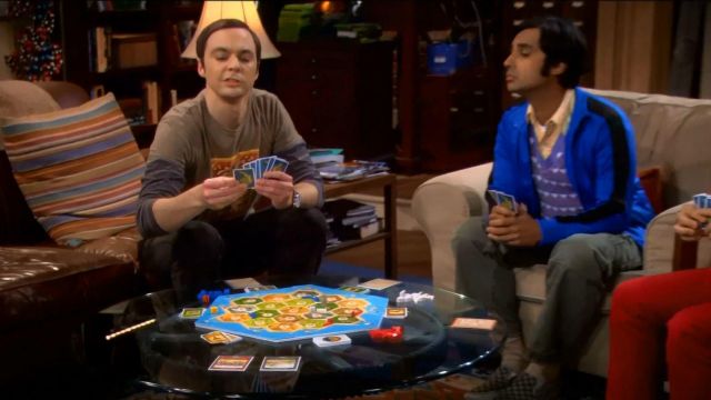 The game the Settlers of Catan on The Big Bang Theory S05E13
