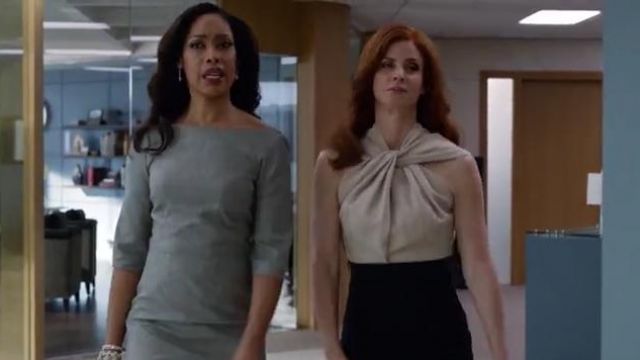 The dress Lanvin, Donna (Sarah Rafferty) in Suits (Season 4 Episode 3)