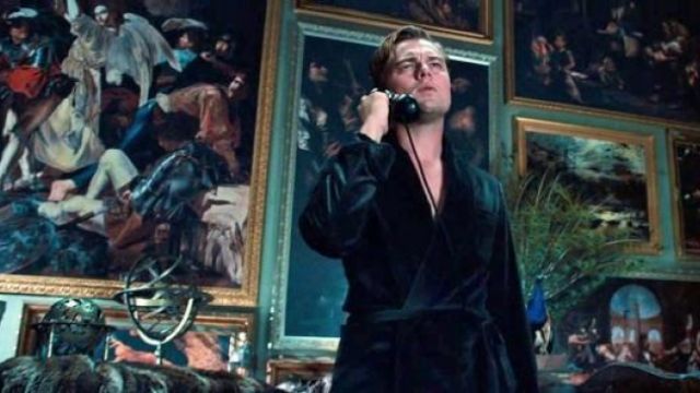 The painting of The Resurrection by Francesco Buoneri at Jay Gatsby (Leonardo DiCaprio) in the great Gatsby