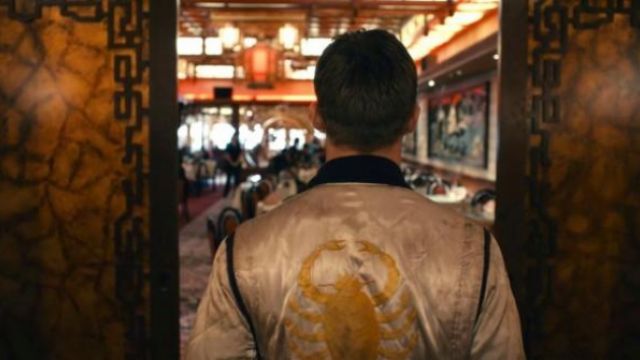 Slim Fit Drive Biker Rider Trucker Hot Ryan Gosling Jacket Embroidered Scorpion