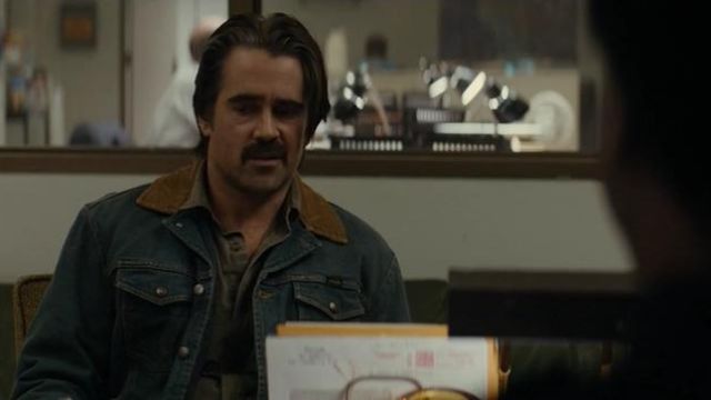 the jacket jeans Wrangler Ray Velcoro (Colin Farrell) in " True Detective S02E01