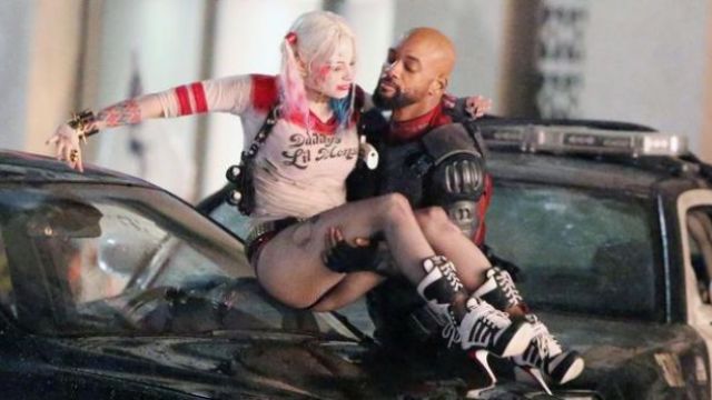 The boots Adidas Jeremy Scott heels of Harley Quinn (Margot Robbie) in Suicide Squad | Spotern