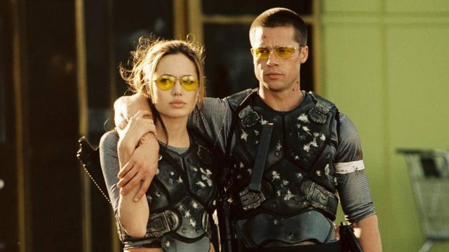 Goggles Brad Pitt in Mr. & Mrs. Smith