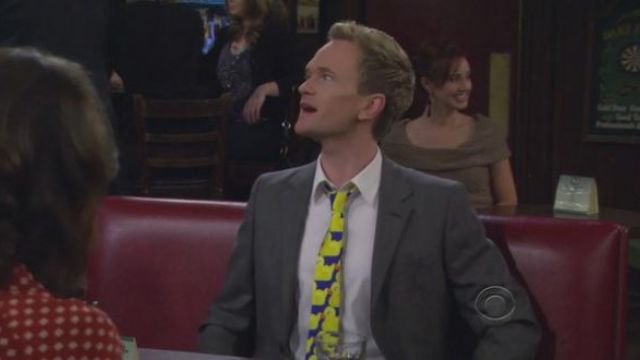 Tie duck Barney Stinson (Neil Patrick Harris) in How I Met Your Mother S07E03