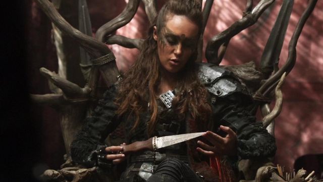 The knife to Lexa in The 100