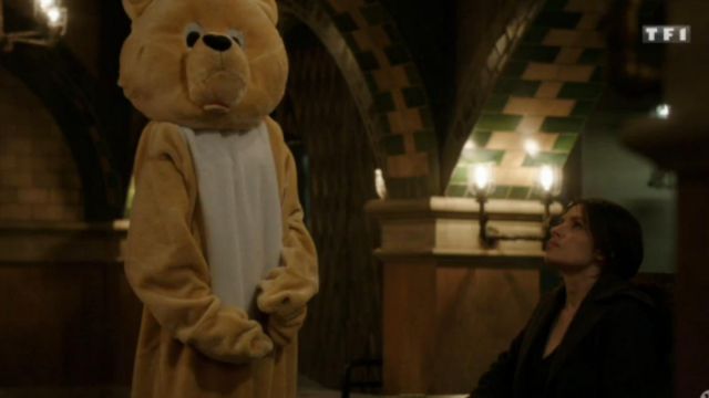 The bear suit of Root in Person of Interest