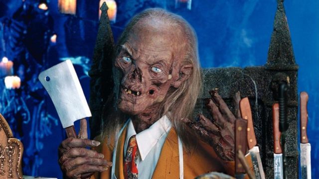 Figurine of the keeper of the crypt in the series Tales from the Crypt