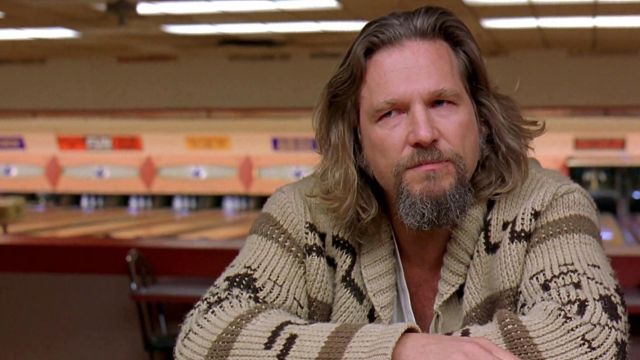 The sweater the Dude (Jeff Bridges) in The Big Lebowski