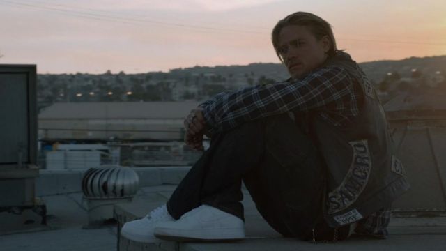 The pair of Nike Air Force One Jax teller (Charlie Hunnam) in Sons of  Anarchy S07E08 | Spotern