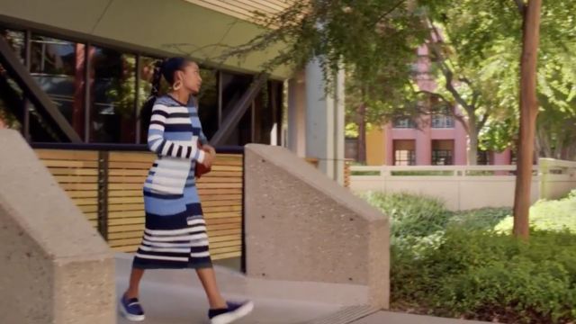 The heels cleared the Stella McCartney of Zoey Johnson (Yara Shahidi) in Grown-ish S01E04