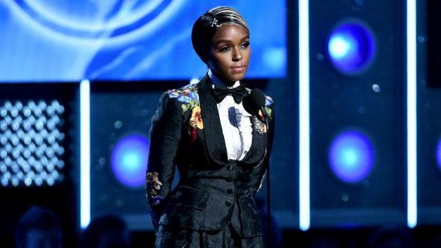 The costume Dolce & Gabbana Janelle Monae at the Grammy Awards 2018