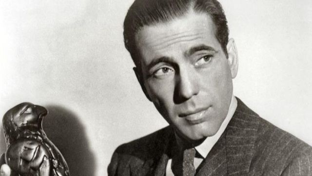 Imprimé Cravate portée par Sam Spade (Humphrey Bogart dans Le Faucon Maltais