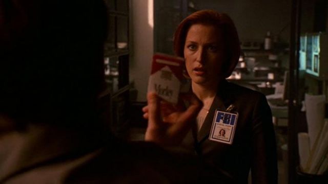 Morley Cigarettes de la Boîte, comme dans Les X-Files S03E18