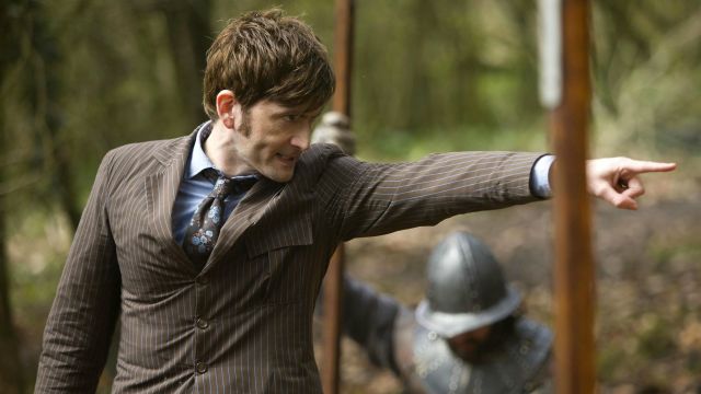 Cravate portée par le 10ème Docteur (David Tennant) à partir du 50ème Anniversaire de Doctor Who: le Jour du Docteur