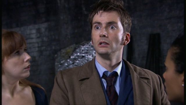 Necktie worn by The 10th Doctor (David Tennant) as seen in Doctor Who S04E06