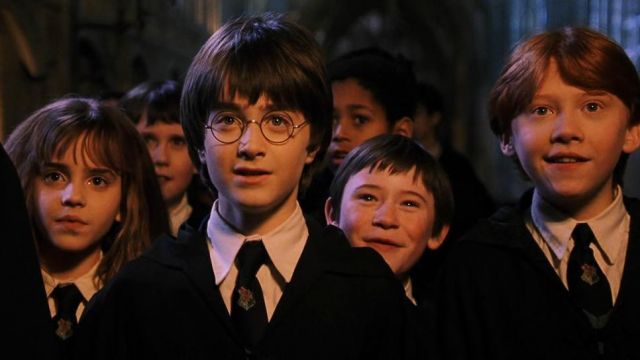 Les lunettes portées par les Harry Potter (Daniel Radcliffe) comme on le voit dans Harry Potter et La Pierre philosophale