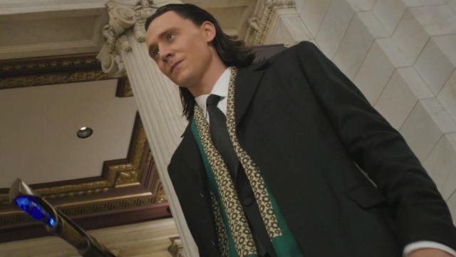 Dress Scarf worn by Loki (Tom Hiddleston) as seen in The Avengers
