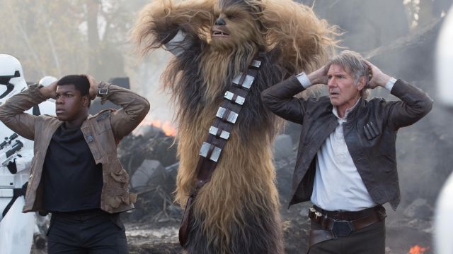 Pantalon Ceinture porté par Han Solo (Harrison Ford) comme on le voit dans Star Wars VII: The Force s'Éveille