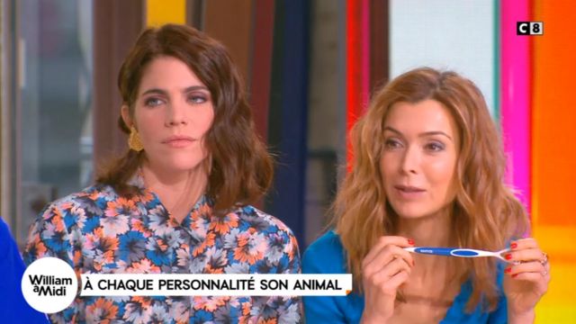 The shirt with flowers from Julia Molkhou in William noon of the 02/02/2018