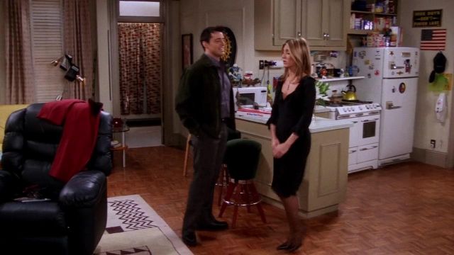 The black dress worn by Rachel Green (Jennifer Aniston) in the series Friends (Season 8 Episode 12)
