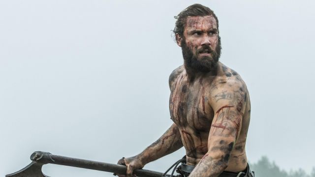Temporary tattoos of Rollo (Clive Standen) in Vikings