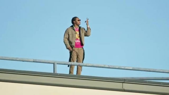Sweatshirt pink teddy bear of the Future King's Dead ft Jay Rock, Kendrick Lamar, Future, James Blake