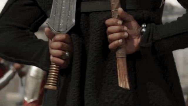 Wakan­dan Weapons of Erik Killmonger (Michael B. Jordan) as seen in Black Panther