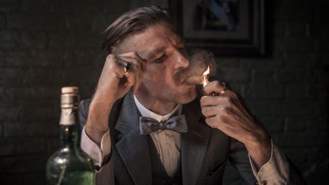 Gold ring worn by Arthur Shelby (Paul Anderson) as seen in Peaky