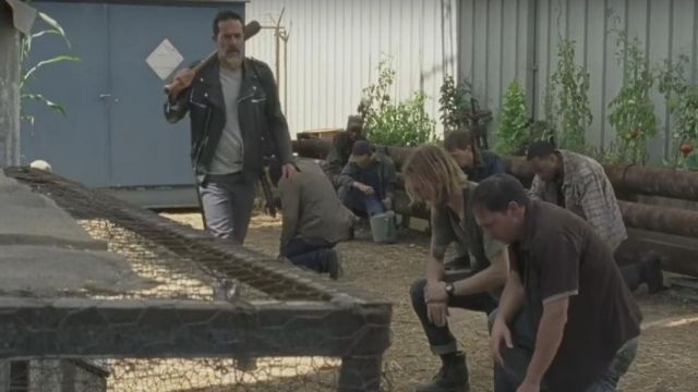 La batte de Negan (Jeffrey Dean Morgan) dans The Walking Dead S07E03