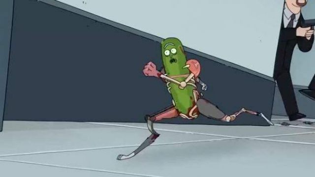 La línea de Pickle Rick en Rick y Morty