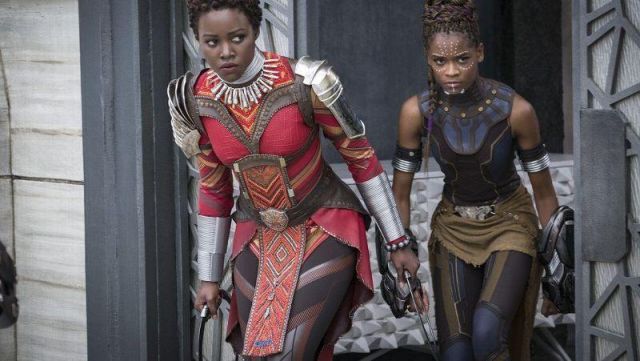 The replica of the chakrams of Nakia (Lupita'nyong o) in a Black Panther