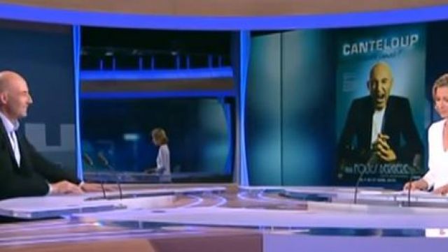 Le spectacle de Nicolas Canteloup "Nicolas Canteloup n'arrête jamais" vu dans le Jt sur Tf1