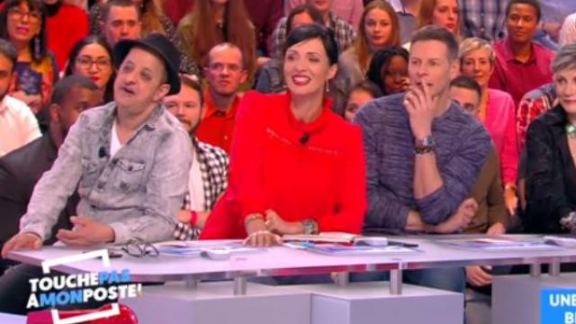 La blusa roja de Géraldine Maillet en #TPMP Touche pas à mon poste del 06/03/2018