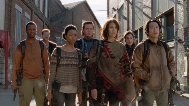 The Poncho Maggie Greene (Lauren Cohan) in The Walking Dead S04E15