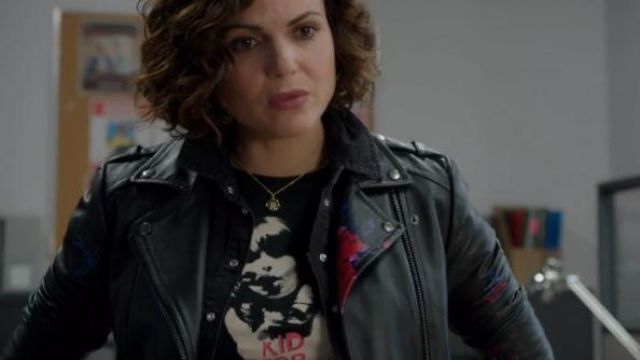 The Pretenders t-shirt worn by Ragina Mills (Lana Parilla) as seen in Once Upon A Time S07E08