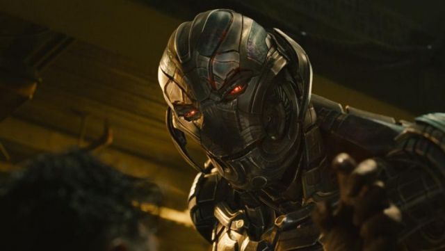 Ultron's (James Spader) armour in Avengers: Age of Ultron