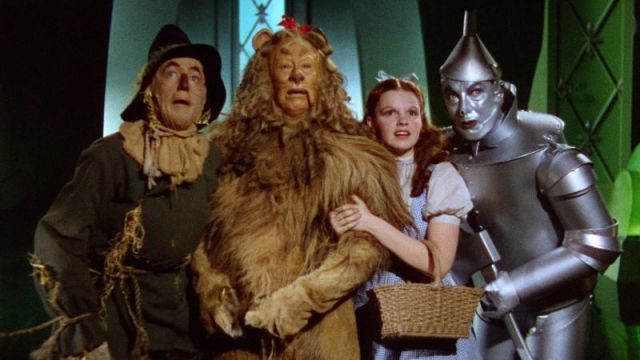 La perruque du Roi Peureux (Bert Lahr) dans Le Ma­gi­cien d'Oz (1939)