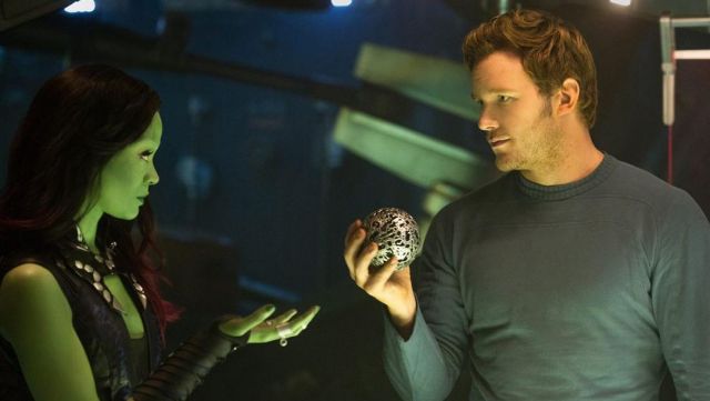 The replica of the Orb of Infinity in The Guardians of the Galaxy