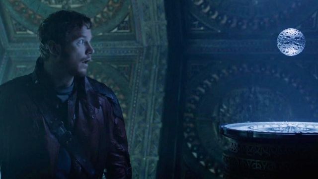 The Infinity Orb and its gem as seen in Guardians of the Galaxy