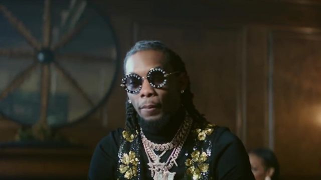 Glasses Gucci of Offset in the clip Ric 