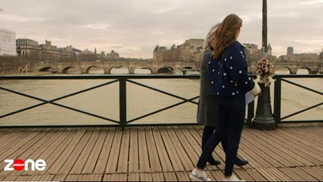 Shoes derbies in leather tricolor of Ophélie Meunier in the Forbidden Zone of the 18/03/2018