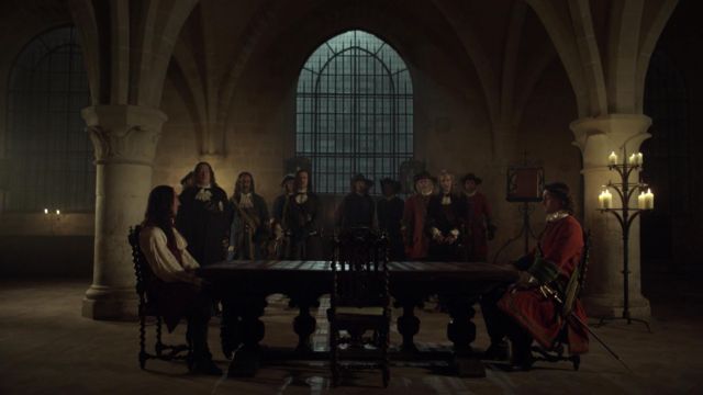 The Abbey of Royaumont in the Val-d Oise in Versailles S02E07