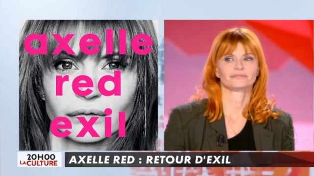 L'album CD Exil de Axelle Red  présenté dans L'info du vrai du 21/03/2018